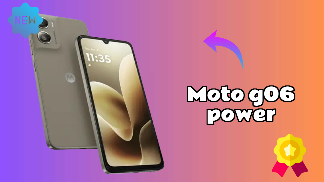Moto G06 Power Display Technology: LCD Explained