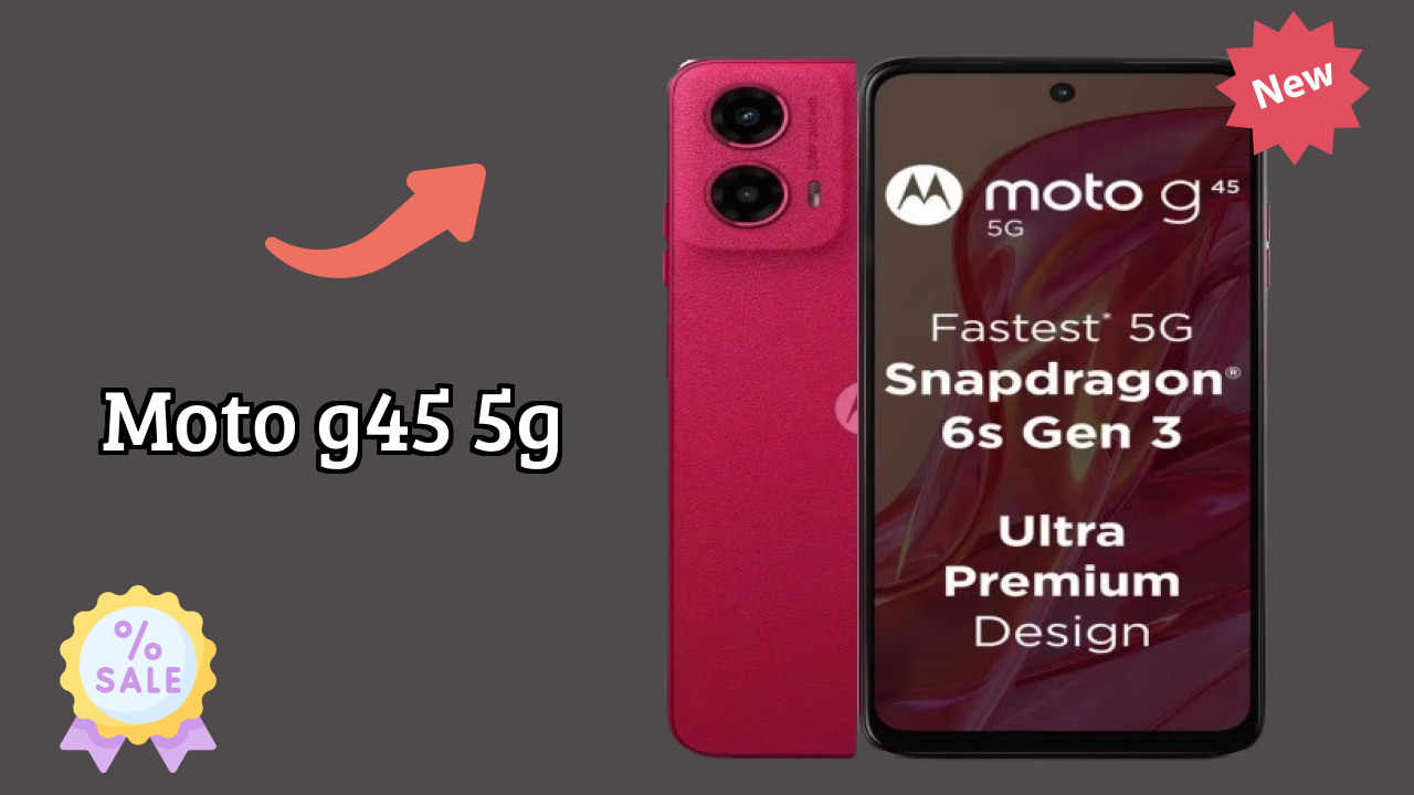 Moto G45 5G Camera Quality: 16 MP Front Camera Selfie