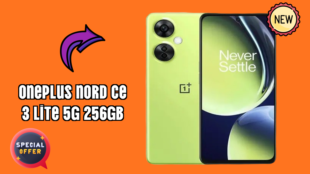 OnePlus Nord CE 3 Lite 5G 256GB at ₹18,499 - Complete Specifications List