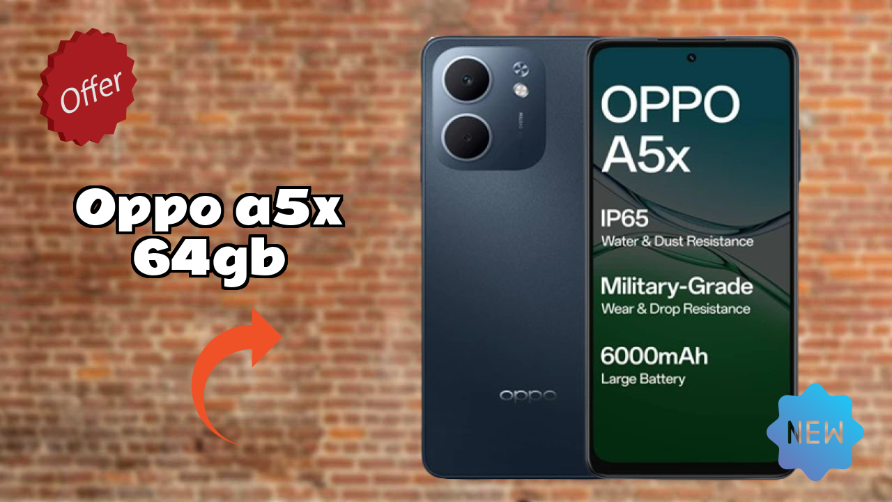 OPPO A5x 64GB Display Quality: LCD Explained