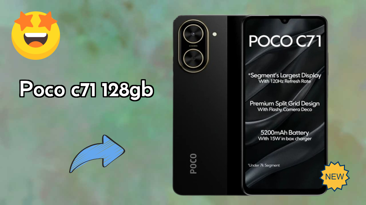 POCO C71 128GB RAM Performance: 6 GB RAM Gaming Check