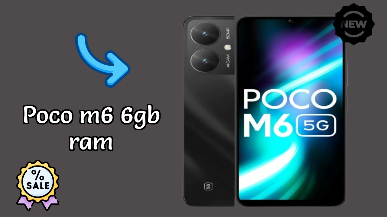 POCO M6 6GB RAM Test: 6 GB RAM Handles Heavy Apps?