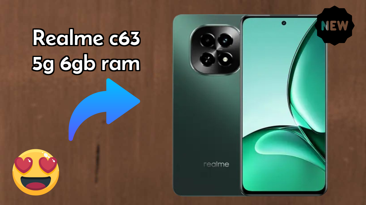 Realme C63 5G 6GB RAM Display Size: 6.67 Inches (16.94 Cm) Screen Review