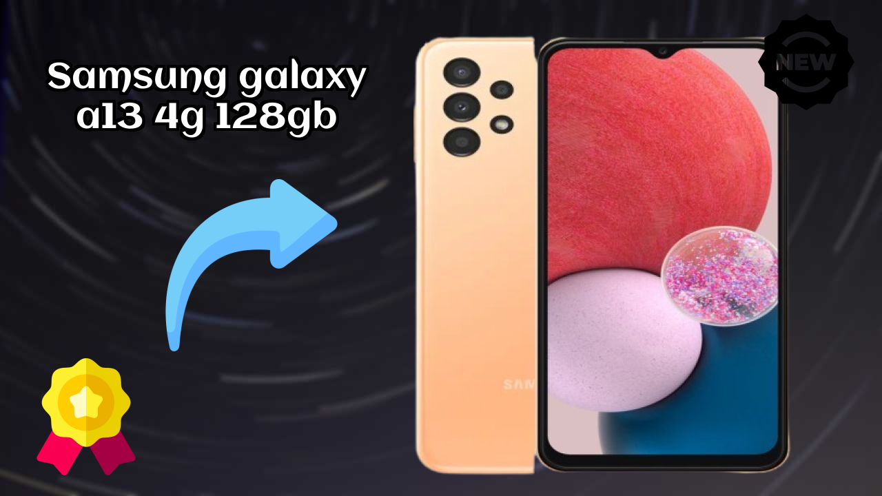 Samsung Galaxy A13 4G 128GB Display Technology: PLS TFT LCD Quality