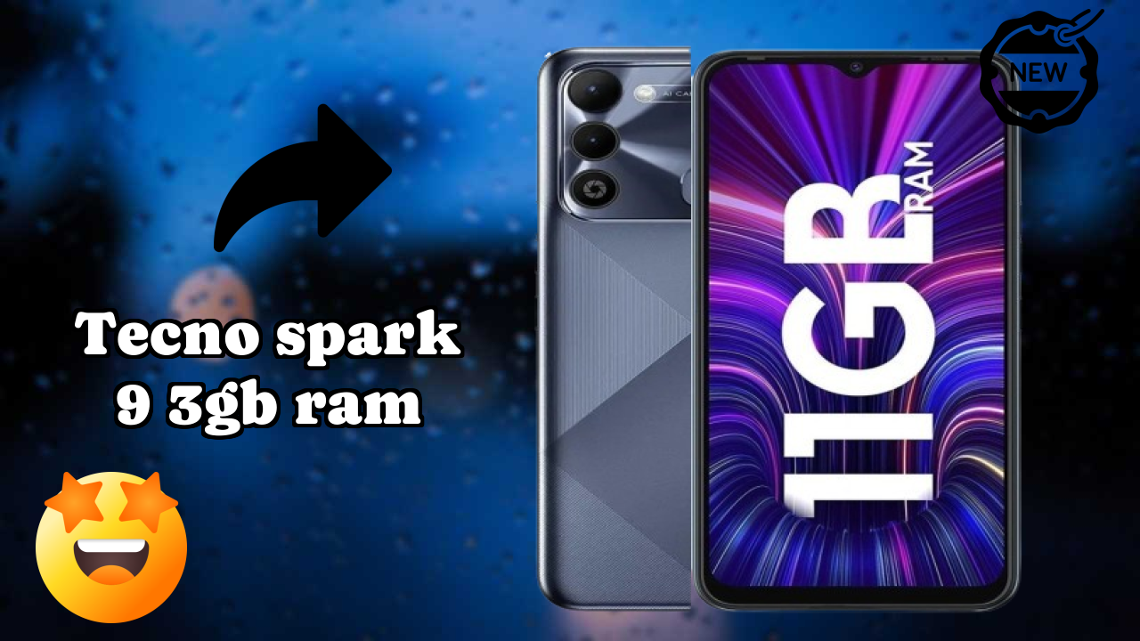 Tecno Spark 9 3GB RAM Display Analysis: 6.6 Inches (16.76 Cm) Screen
