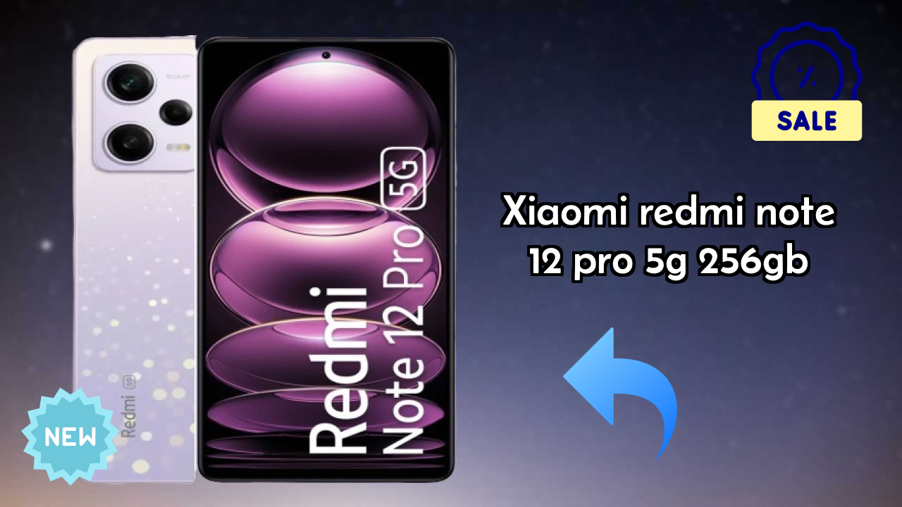 Xiaomi Redmi Note 12 Pro 5G 256GB at ₹23,499 - Complete Specifications